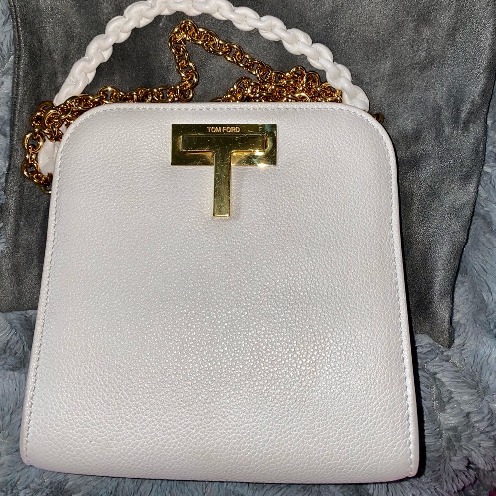 Authentic Tom Ford white bag